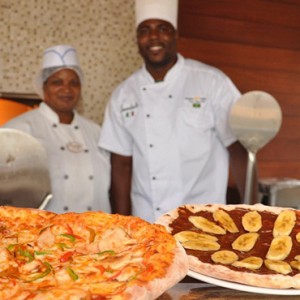 Bella Napoli Pizza - Sandals Royal Caribbean - Luxury Jamaica Honeymoons