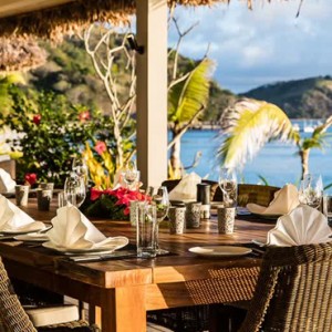 dining - Kokomo Island resort - Luxury Fiji honeymoons