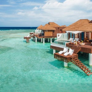 over watr bungalow - Sandals Royal Caribbean - Luxury Jamaica Honeymoons