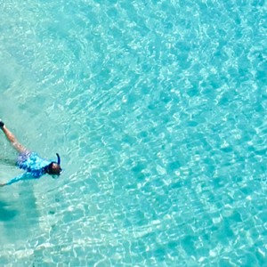 snorkeling - Kokomo Island resort - Luxury Fiji honeymoons