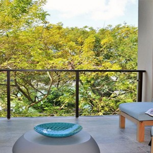 Eden Bleu Hotel - Luxury Seychelles Honeymoon packages - luxury garden1