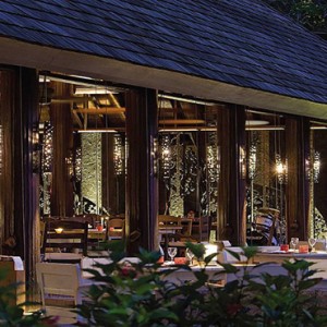 Four Seasons Resort Seychelles - Luxury Seychelles Honeymoon packages - Restaurant exterior1