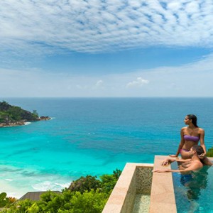 Four Seasons Resort Seychelles - Luxury Seychelles Honeymoon packages - Serenity villa pool