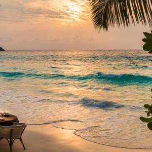 Four Seasons Resort Seychelles - Luxury Seychelles Honeymoon packages - private beach dining