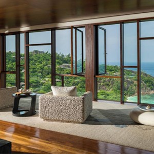 Four Seasons Resort Seychelles - Luxury Seychelles Honeymoon packages - spa lobby