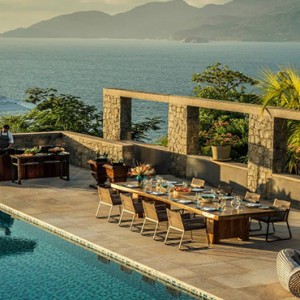 Four Seasons Resort Seychelles - Luxury Seychelles Honeymoon packages - special occasion dining