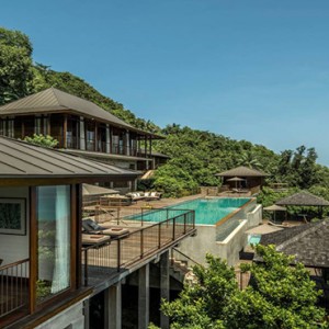 Four Seasons Resort Seychelles - Luxury Seychelles Honeymoon packages - villa exterior overview