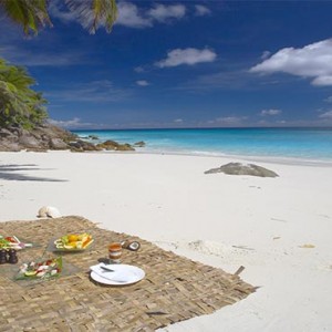 Fregate Island Private - Luxury Seychelles Honeymoon Packages - Picnic on the beach