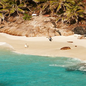 Fregate Island Private - Luxury Seychelles Honeymoon Packages - Private beach