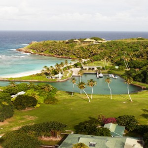 Fregate Island Private - Luxury Seychelles Honeymoon Packages - aerial view