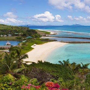 Fregate Island Private - Luxury Seychelles Honeymoon Packages - marina beach