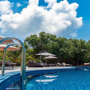 Hideaway Beach Resort and Spa - Luxury Maldives honeymoon packages - main pool1