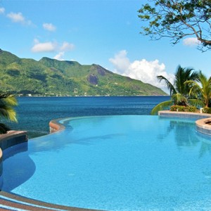Hilton Seychelles Northolme Resort & Spa - Luxury Seychelles Honeymoon Packages - infinity pool