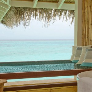 Loama Resort Maldives at Maamigili - Luxury Maldives Honeymoon packages - Ocean villa view from the bedroom