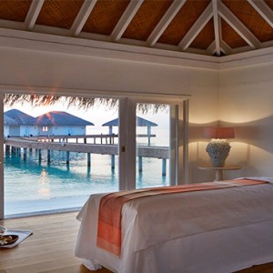 Loama Resort Maldives at Maamigili - Luxury Maldives Honeymoon packages - spa villa interior