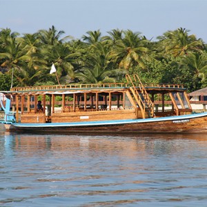 Nika Island Resort and Spa - Luxury Maldives Honeymoon Packages - boat