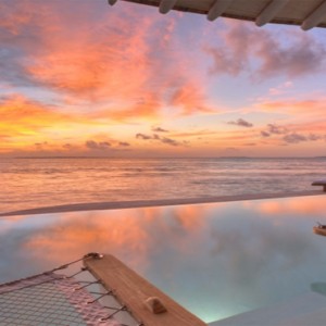 Soneva Jani - Maldives Luxury Honeymoon packages - sunset