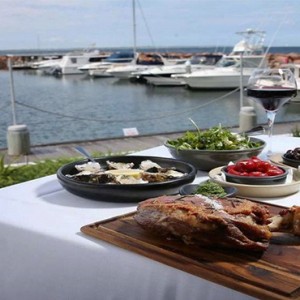 Anchorage Port Stephens - Luxury Australia Honeymoon packages - dining