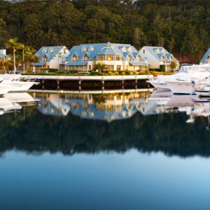 Anchorage Port Stephens - Luxury Australia Honeymoon packages - hotel front1