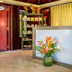 Capella Marigot Bay Resort and Spa - Luxury St Lucia honeymoon packages - Spa reception