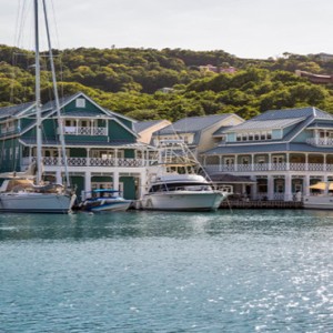 Capella Marigot Bay Resort and Spa - Luxury St Lucia honeymoon packages - Yachts berthed at capella marina