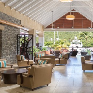 Capella Marigot Bay Resort and Spa - Luxury St Lucia honeymoon packages - lobby