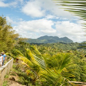 Capella Marigot Bay Resort and Spa - Luxury St Lucia honeymoon packages - mountain hiking