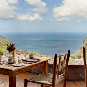 a view - Ladera St Lucia - Luxury St Lucia Honeymoon