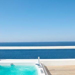 Greece Honeymoon Packages Cave Tagoo Mykonos Suite With Outdoor Hot Tub3
