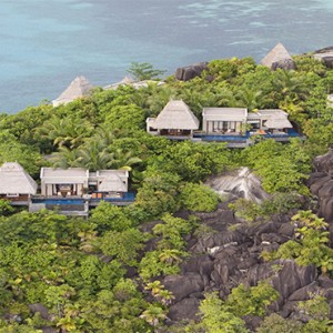 MAIA Luxury Resort and Spa - Luxury Seychelles Honeymoon Packages - aerial view