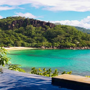 MAIA Luxury Resort and Spa - Luxury Seychelles Honeymoon Packages - pool view