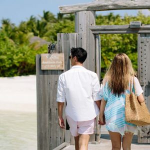 Maldives Honeymoon Packages Naladhu Private Island Maldives Jetty Entrance