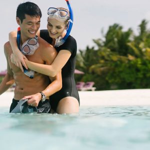 Maldives Honeymoon Packages Naladhu Private Island Maldives Snorkeling