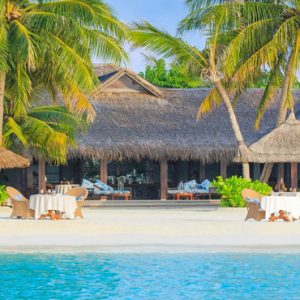 Maldives Honeymoon Packages Naladhu Private Island Maldives The Living Room Beachfront