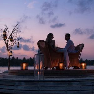 Maldives Honeymoon Packages Naladhu Private Island Maldives Private Dining 2