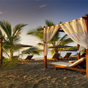 Ti Kaye Resort and Spa - Luxury St Lucia Honeymoon packages - Cabana on beach