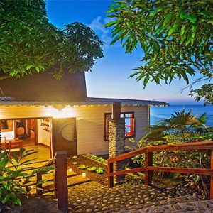 Ti Kaye Resort and Spa - Luxury St Lucia Honeymoon packages - Kai Koko Spa main entrance