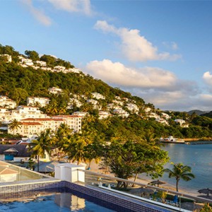 Windjammer Landing Villa Beach resort - Luxury Honeymoon St Lucia - aerial view1