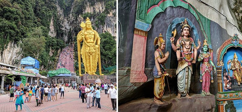 batu caves - kuala lumpur and bali multi centre honeymoon