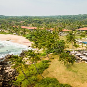 Anantara Peace Haven Tangalle Resort - Luxury Sri Lanka Honeymoon packages - aerial view1