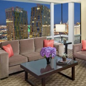 Center Suite Strip View Aria Resort And Casino Luxury Las Vegas Honeymoon Packages