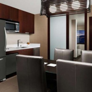 City Corner Suite 2 - Vdara Hotel and Spa - luxury las vegas honeymoon packages