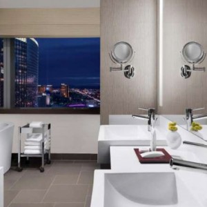 City Corner Suite 3 - Vdara Hotel and Spa - luxury las vegas honeymoon packages