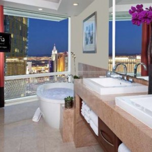 Corner Suite Strip View 2 Aria Resort And Casino Luxury Las Vegas Honeymoon Packages