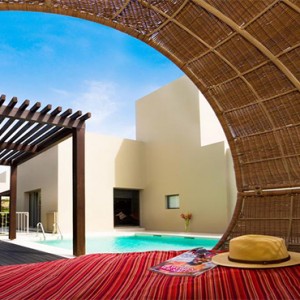 Dubai Honeymoon Packages Melia Desert Palm Dubai palm cabana