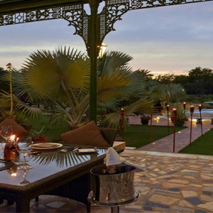 Dubai Honeymoon Packages Melia Desert Palm Dubai palm dining