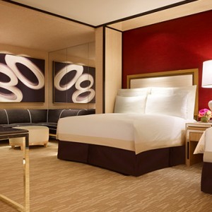 Encore Tower Two Queen Suite - the wynn las vegas - luxury las vegas honeymoon packages