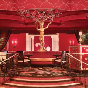 Encore lobby bar - the wynn las vegas - luxury las vegas honeymoon packages