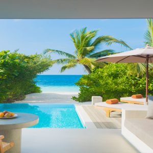 Maldives Honeymoon Packages Dhigali Maldives Beach Villas With Pool