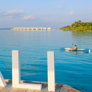 Maldives Honeymoon Packages Dhigali Maldives Paddle Boat1